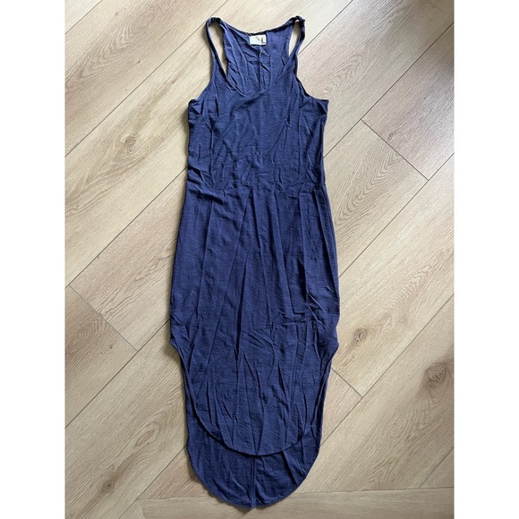 Nation LTD Dresses & Skirts - Nation LTD Navy Blue Racerback High Low Maxi Tank Dress Womens XS‎